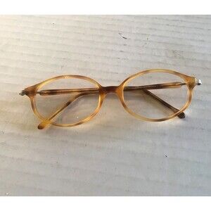 Fratelli Lozza Italy Contessa Blonde  50-16-135 Tortoise Eyeglasses Frame
